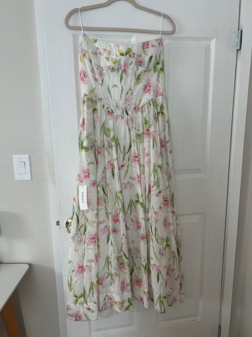Bardot Lola Corset Midi Dress